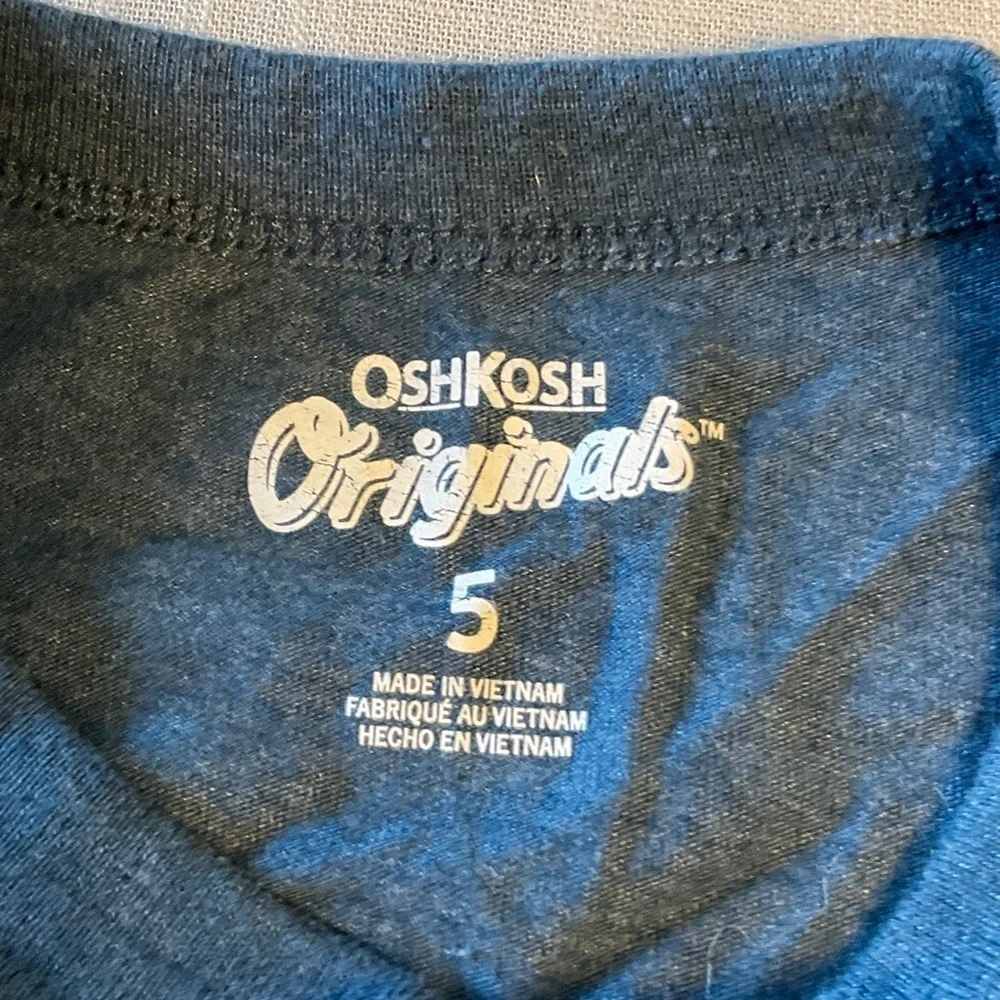 OshKosh B'gosh Navy UFO Long Sleeve Tee